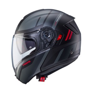CABERG LEVO X MANTA MATT BLACK/ANTHRACITE/RED