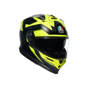 K7 AGV E2206 MPLK-GLIMPSE MATT BLACK/YELLOW FLUO
