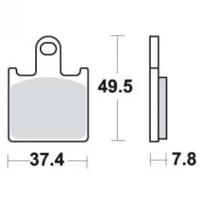 SBS838 BREMSEKLOSSER Excel SINTER H-D