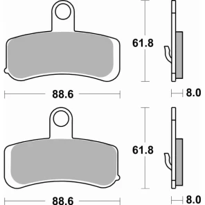 SBS853 BREMSEKLOSSER