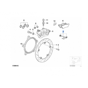 Set mounting parts Sats monteringsdetaljer