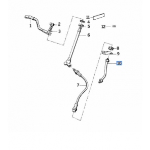 BRAKE PIPE LEFT BROMSLEDNINGAR VAENSTER