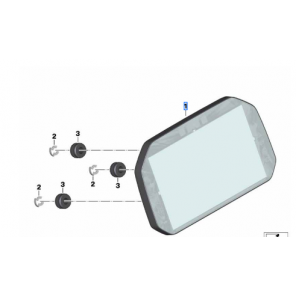Instrument cluster Kombiinstrument TFT-Display B